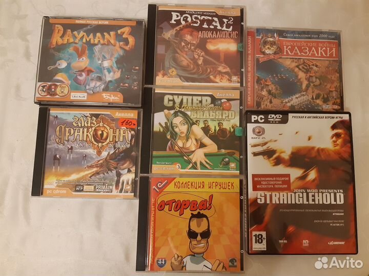 Коллекция лицензионных игр для PC
