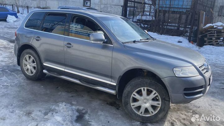 Стеклоподъемник задний левый Volkswagen Touareg (G