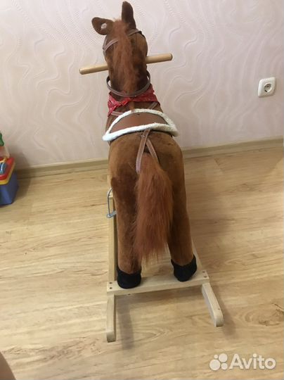 Детская качалка лошадь