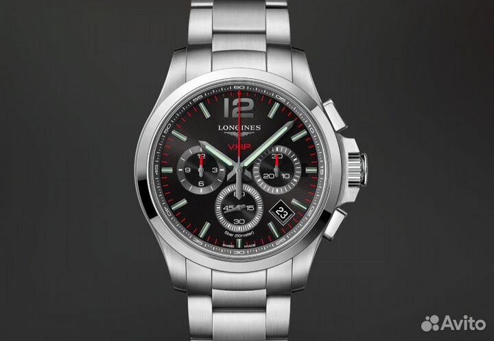 Новые Longines Conquest V.H.P. L3.717.4.56.6 хроно