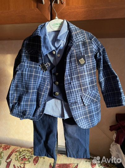 Костюм из 5 вещей на мальчика 1,5-2 года