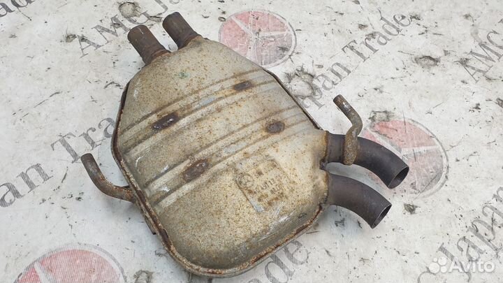 Резонатор глушителя на Mercedes W140 S500 CL500