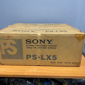 Виниловый проигрыватель Sony PS LX 5 запечатанный