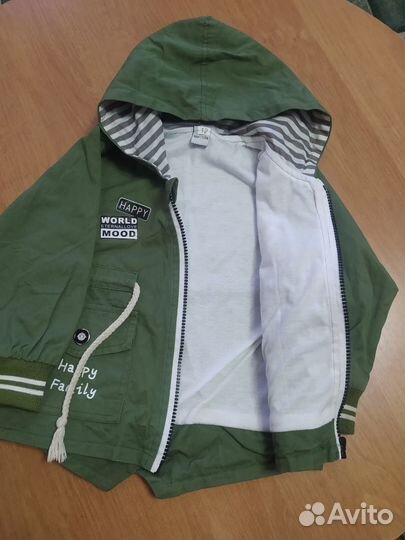 Ветровка для мальчика 92