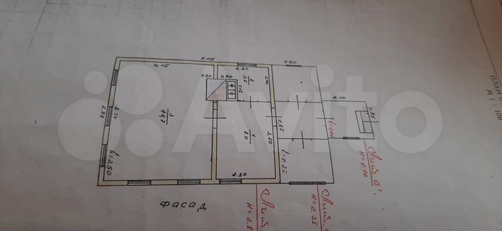 Дом 41,9 м² на участке 12 сот.