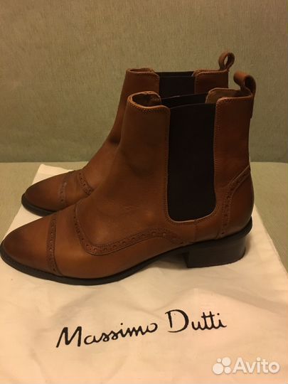 Ботинки брендовые Massimo Dutti, 40 р
