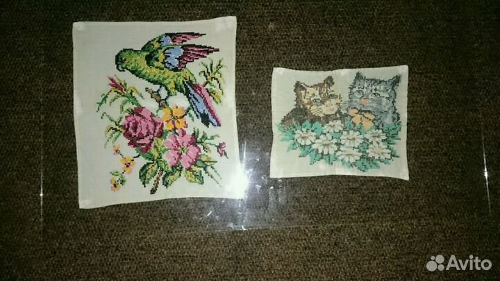 Картины вышитые в 1950 годах
