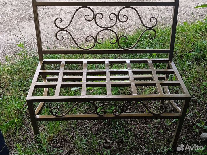 Скамейка кованая