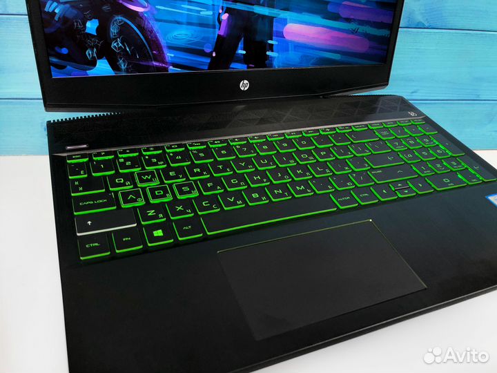 Игровой ноутбук HP Geforce GTX + Full HD