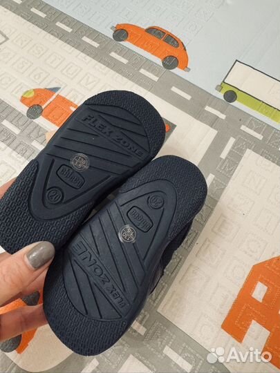 Ботинки для мальчика chicco 20 кожа