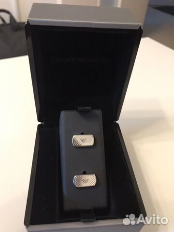 Запонки Emporio Armani