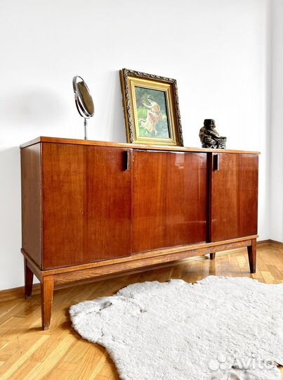 Винтажная тумба-хайборд mid-century modern