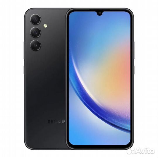 Galaxy A34 128 гб черный