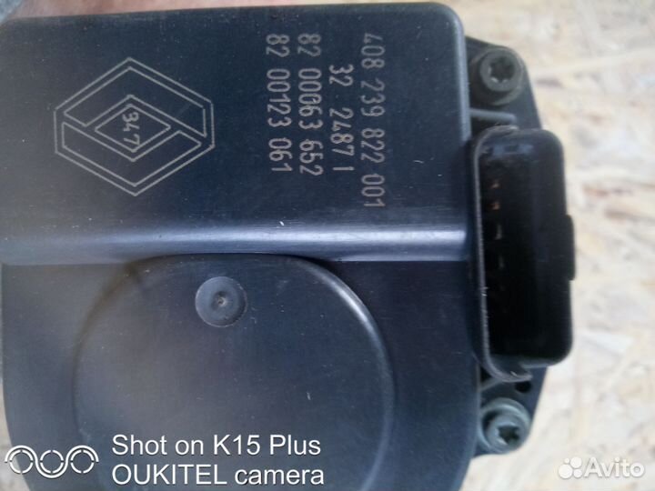 Дроссельная заслонка renault megane 2