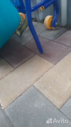 Санки с колёсами и 2мя ручками вправления, чехол