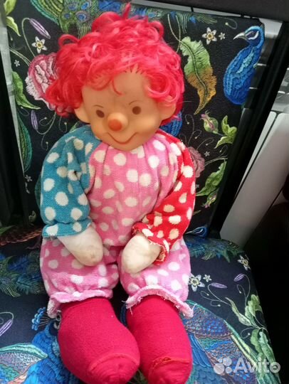 Кукла клоун СССР