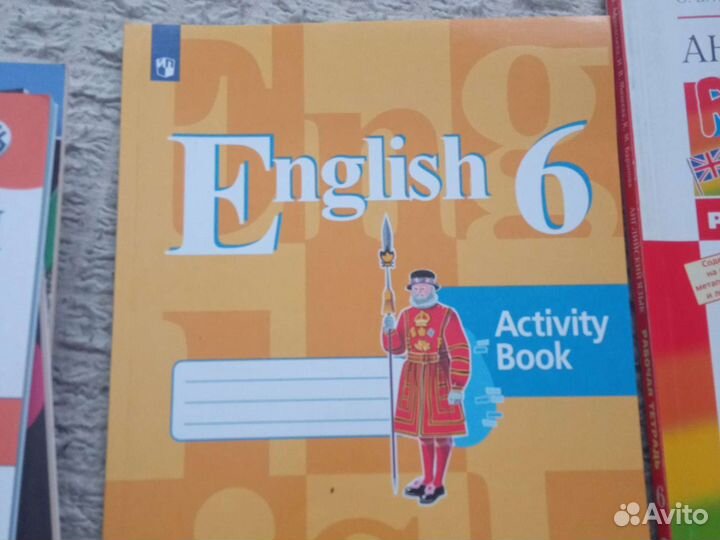 Учебники, тетради 6 класс, новые
