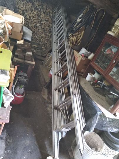 Лестница раздвижная 10.7м 3 секции