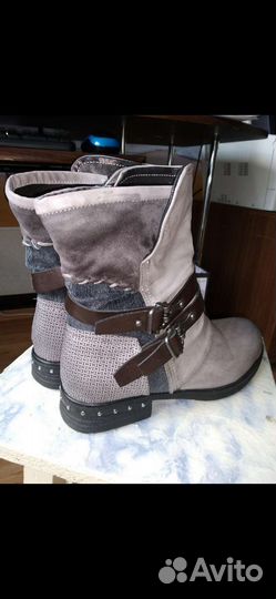 Ботинки женские 40 размер новые