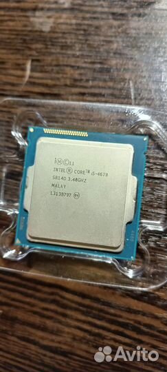 Процессор intel core i5 4670