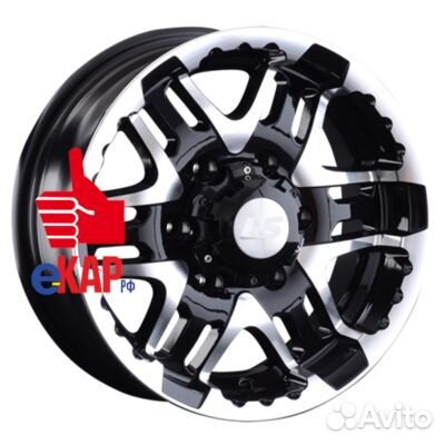 LS 8x16/6x139,7 ET0 D106,1 894 BKF (конус, Колпак