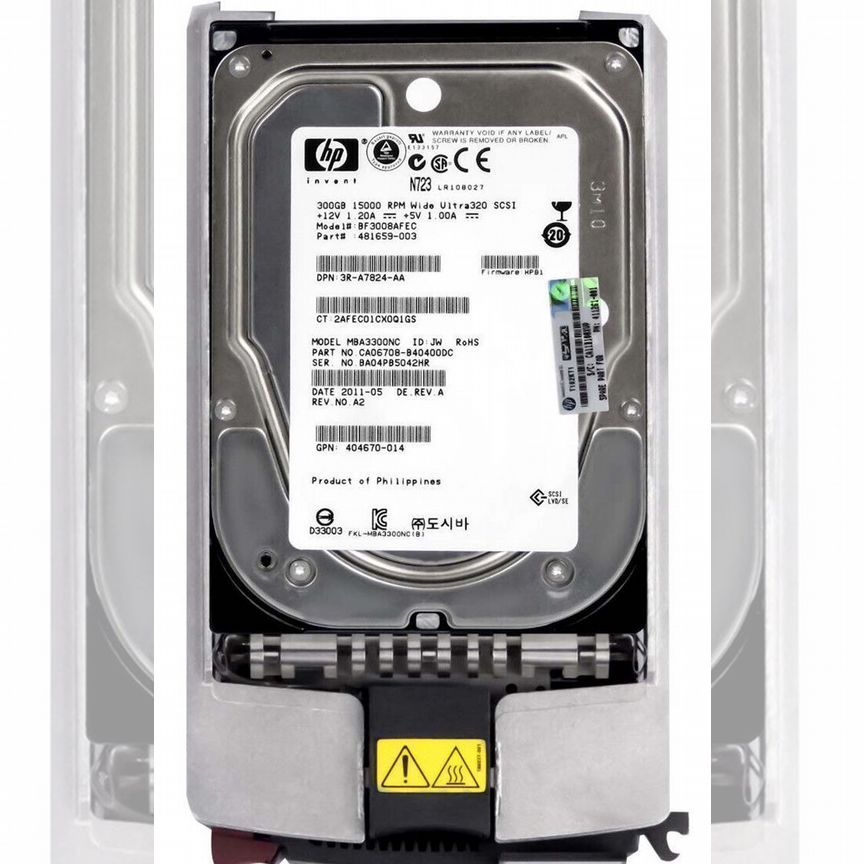 [481659-003] Жесткий Диск Hp Bf3008afec 300gb U320scsi 3.5" 481659-003
