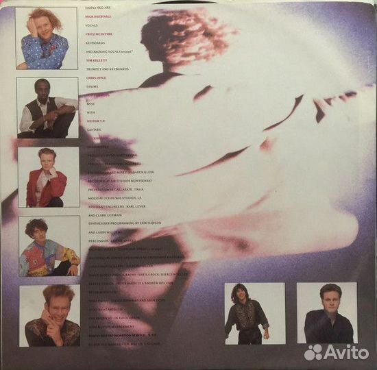 LP Simply Red – A New Flame / US 1989