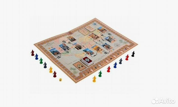 Настольная игра Вокруг света за 80 дней