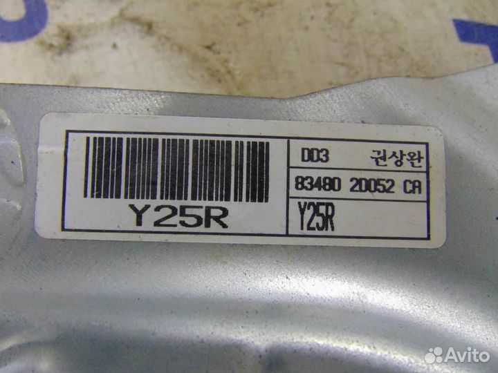 Стеклоподъемник электр. задний правый для Hyundai