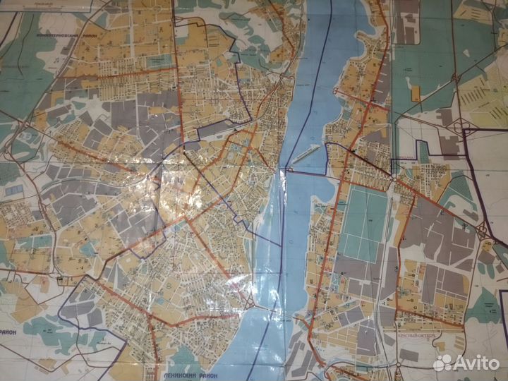 Карта города Воронеж