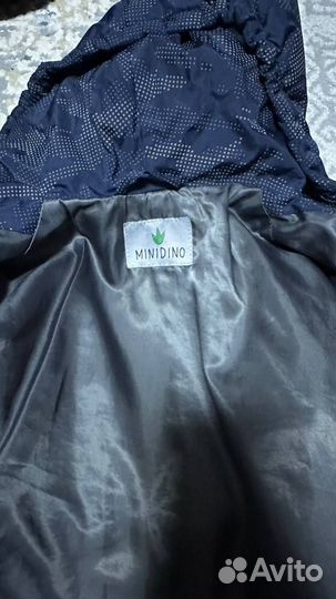 Куртка minidino демисезонная на мальчика