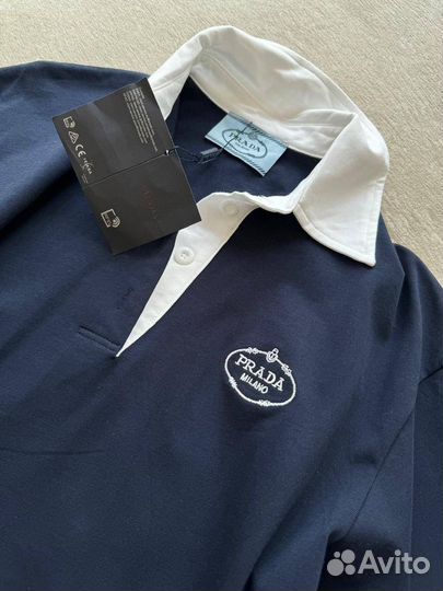 Поптье поло Prada