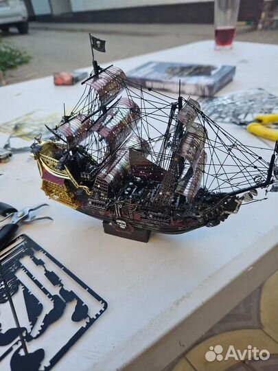 Новый металлический пазл 3D корабль