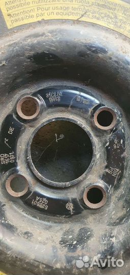 Запасное колесо докатка