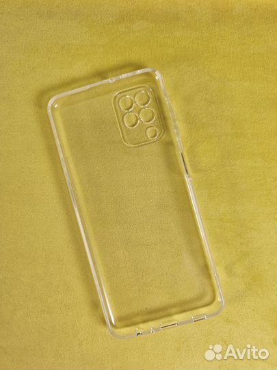 Чехол силиконовый-прозрачный (Samsung M32)