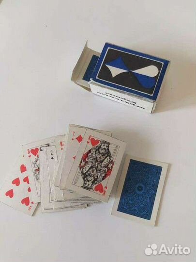 Карты игральные мини, сувенир СССР новые