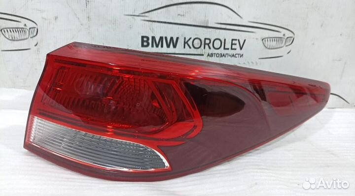 Фонарь задний правый внешний 2017-2020 Kia Rio