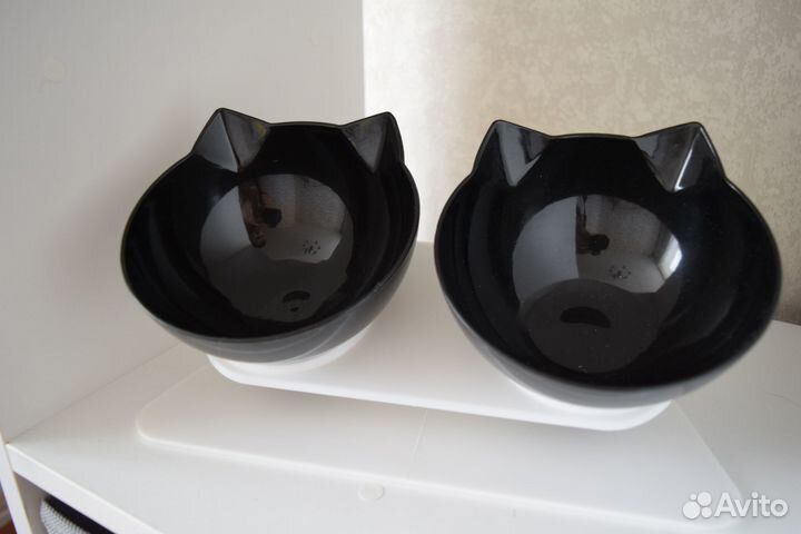 Миски для кошек на подставке