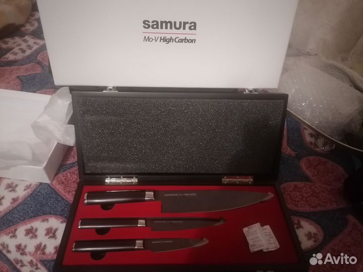 Набор из 3 ножей samura mo-v sm-0220