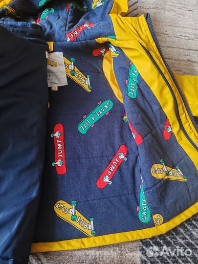 Костюм прорезиненный с утеплителем 92-98+сапоги