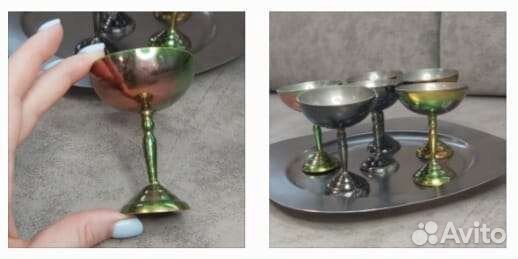 Рюмки,ложки,сахарница,кофейная пара,самовар СССР