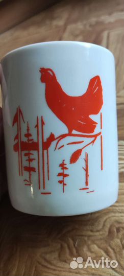 Кружка Глухарь Далëво СССР