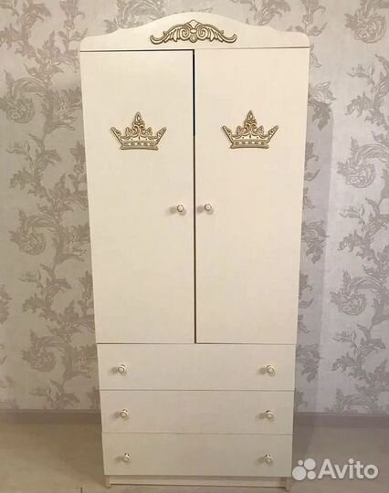 Шкаф детский двухсекционный