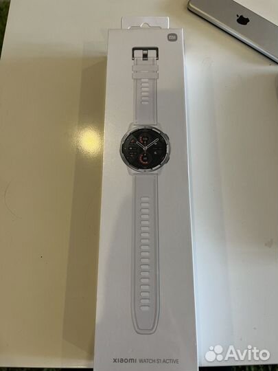 Смарт часы xiaomi watch s1 active GL (Moon White)