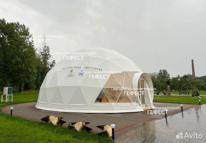 Глэмпинг, всесезонный шатер