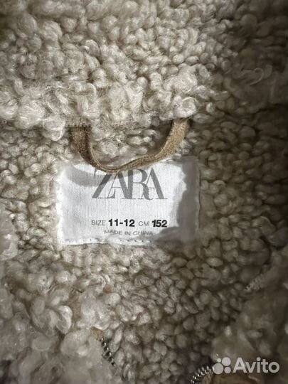 Дублёнка zara 152 рост