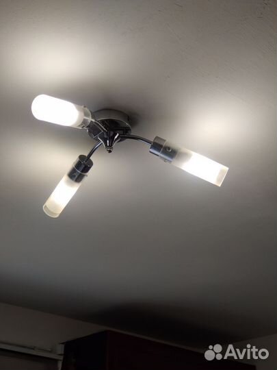 Люстра потолочная бу