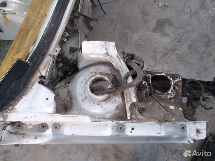 Лонжерон передний правый Skoda Rapid