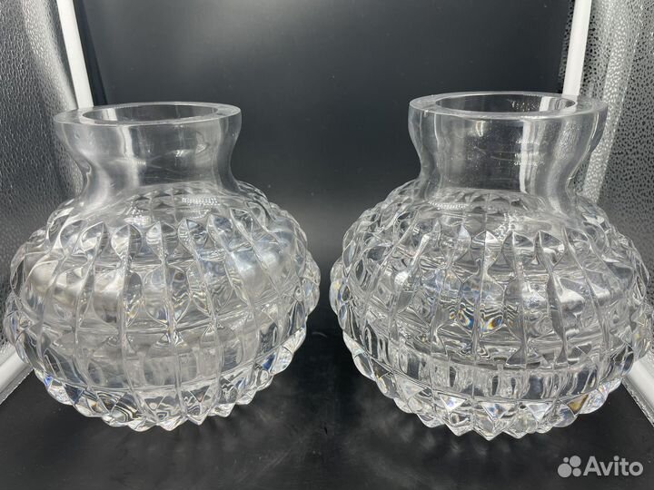 Хрустальные Вазы Ананас. Богемия. Павел Панек