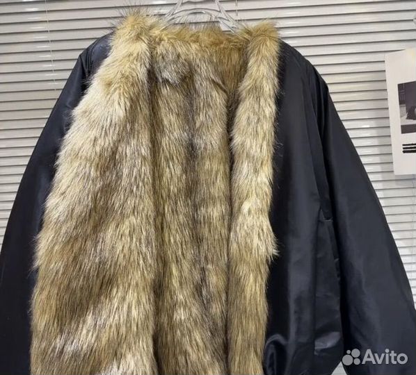 Архивный бомбер / шуба archive opium y2k